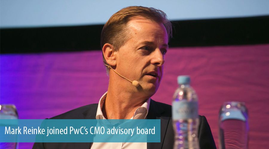 Mark Reinke joined PwC’s CMO advisory board