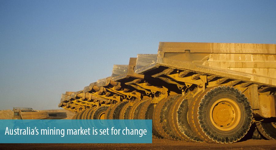 Australia’s mining market is set for change