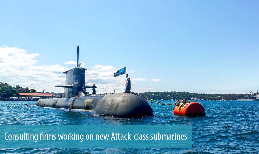 Consulting firms working on new Attack-class submarines