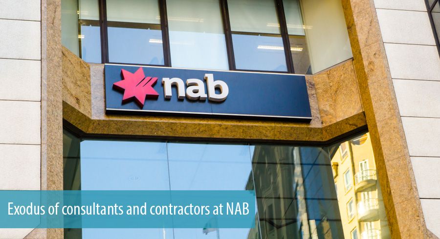 Exodus of consultants and contractors at NAB