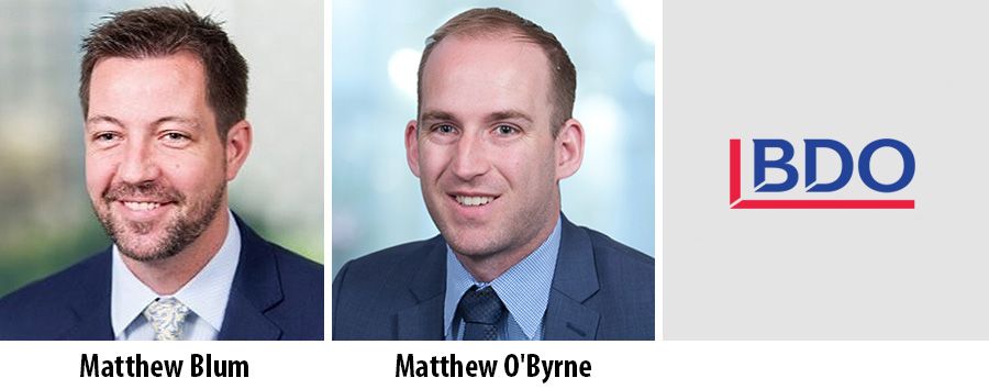 Matthew Blum and Matthew O-Byrne - BDO