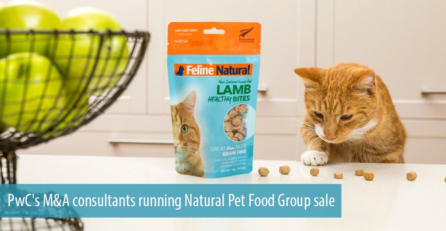 PwC's M&A consultants running Natural Pet Food Group sale