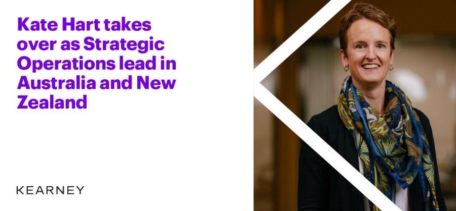 Kate Hart leads Kearney's largest practice: Strategic Operations