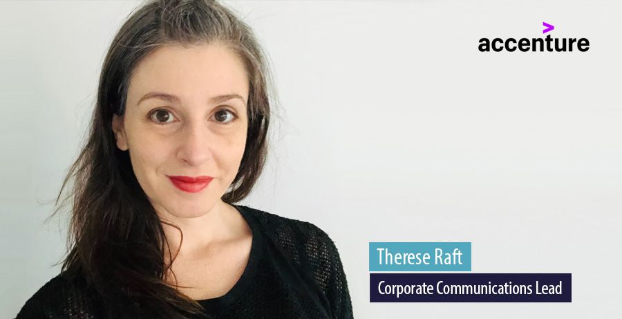 Therese Raft, Corporate Communications Lead, Accenture