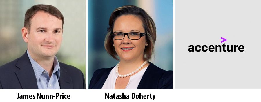 James Nunn-Price and Natasha Doherty join Accenture’s leadership