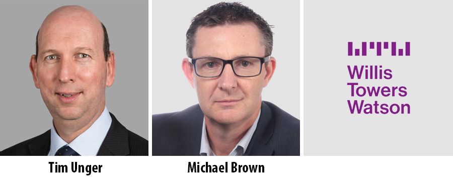 Willis Towers Watson appoints Tim Unger and Michael Brown