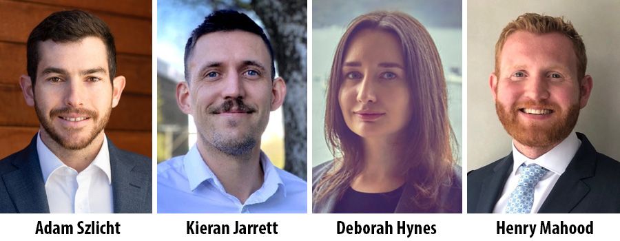 Adam Szlicht, Kieran Jarrett, Deborah Hynes, Henry Mahood