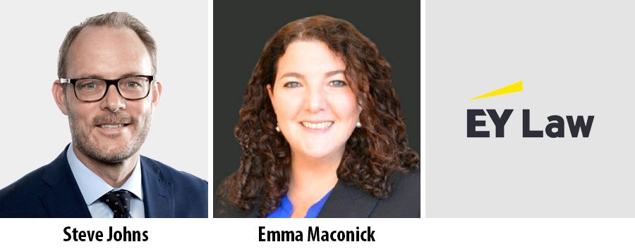 Steve Johns and Emma Maconick join EY Law as partners