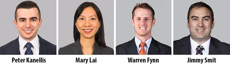Peter Kanellis, Mary Lai, Warren Fynn, Jimmy Smit Peter Kanellis, Mary Lai, Warren Fynn, Jimmy Smit