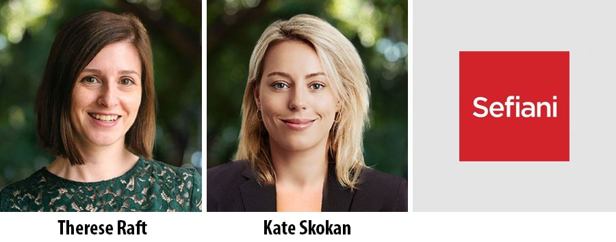Therese Raft and Kate Skokan, Sefiani