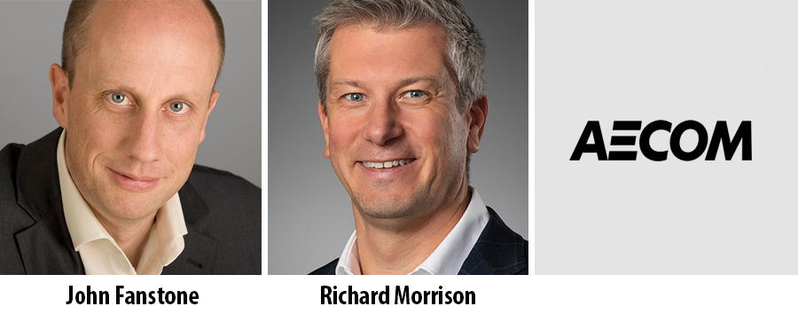 AECOM promotes John Fanstone and Richard Morrison