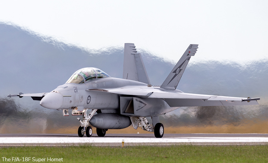 The F/A-18F Super Hornet