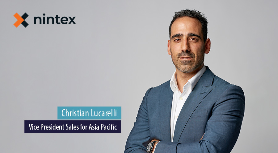 Christian Lucarelli, Vice President Sales for Asia Pacific, Nintex
