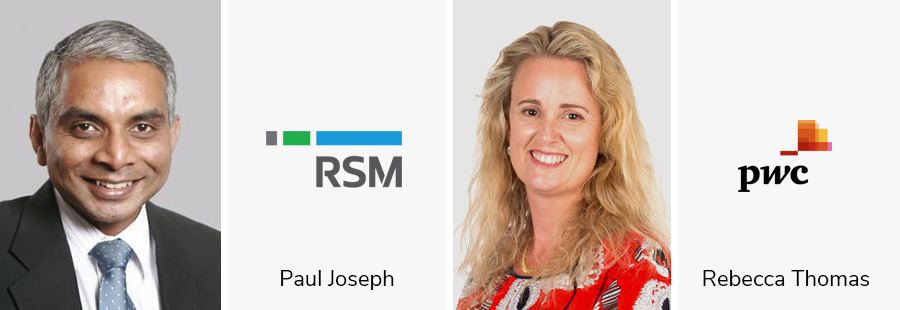 Paul Joseph (RSM) and Rebecca Thompson (PwC) named top CIO
