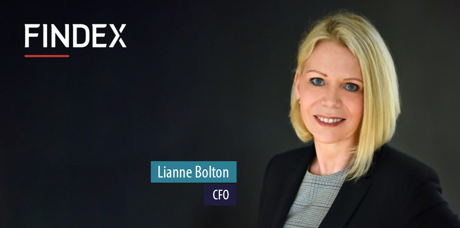 Financial services veteran Lianne Bolton appointed Findex CFO