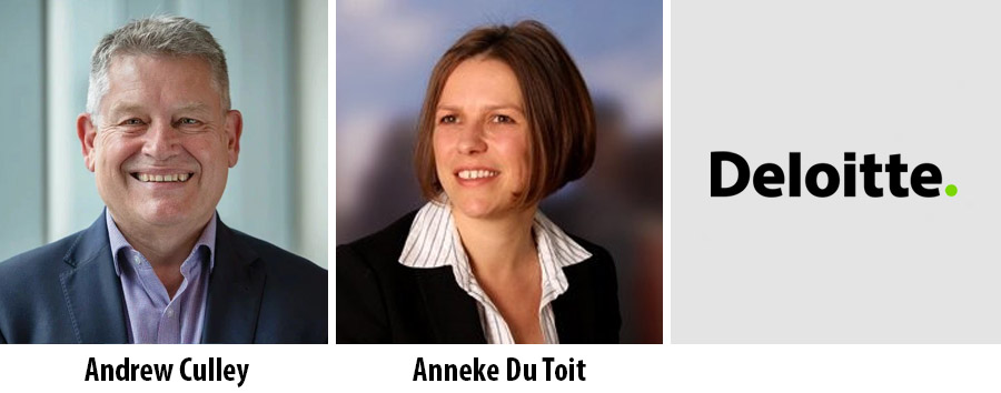 Andrew Culley and Anneke Du Toit - Deloitte