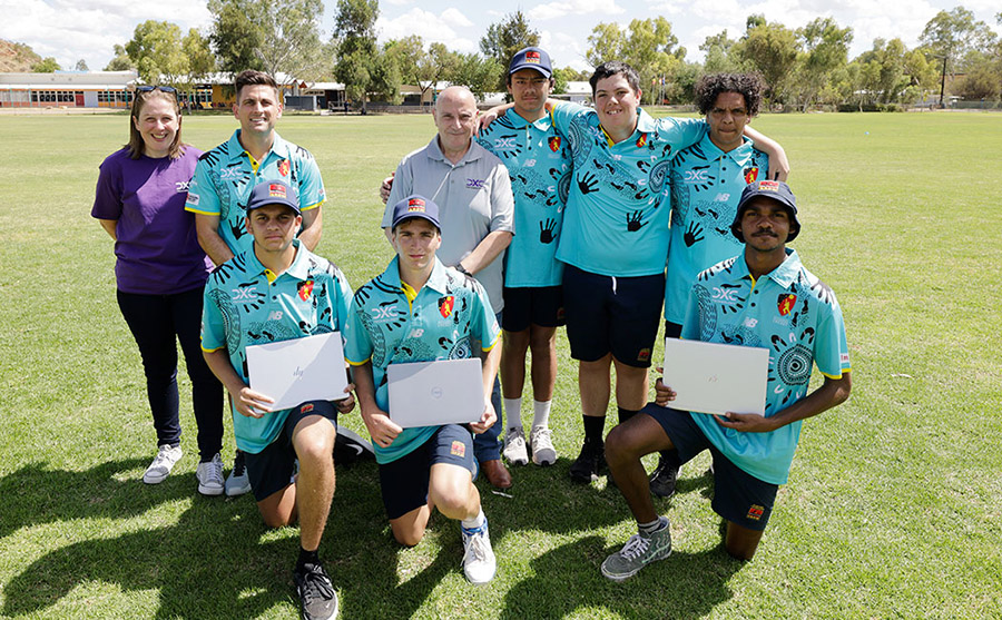 DXC supports indigenous students at NT Cricket’s Imparja Cup