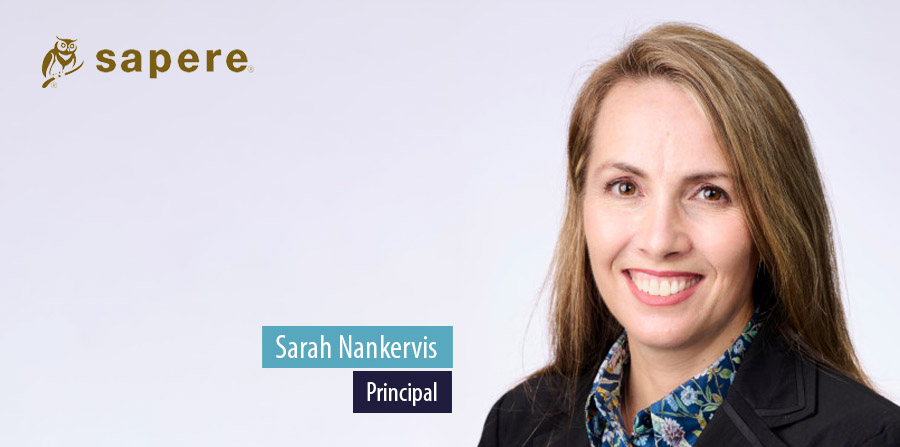 Sarah Nankervis, Principal, Sapere