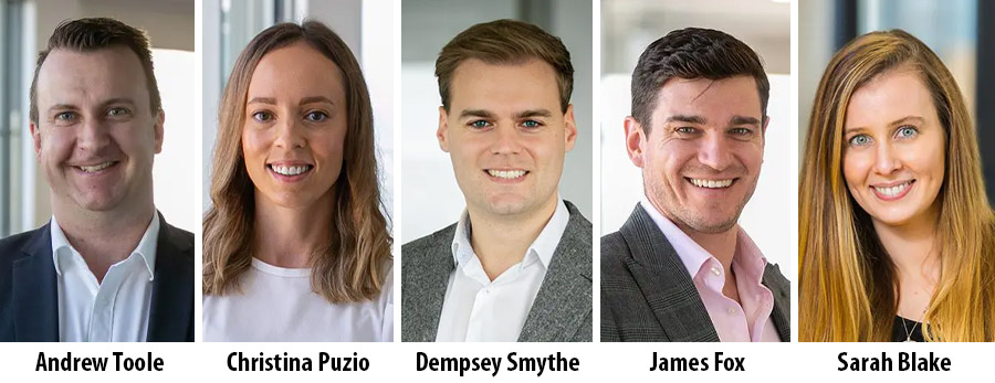 William Buck welcomes five new directors to Business Advisory team