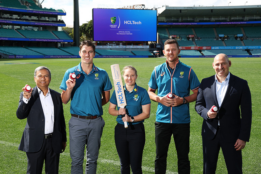 Cricket Australia announced it was extending its partnership with HCLTech