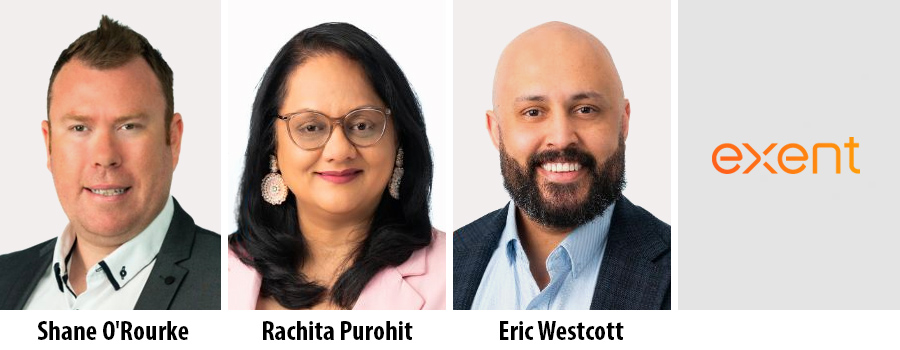Shane O'Rourke, Rachita Purohit, Eric Westcott - Exent Shane O'Rourke, Rachita Purohit, Eric Westcott - Exent