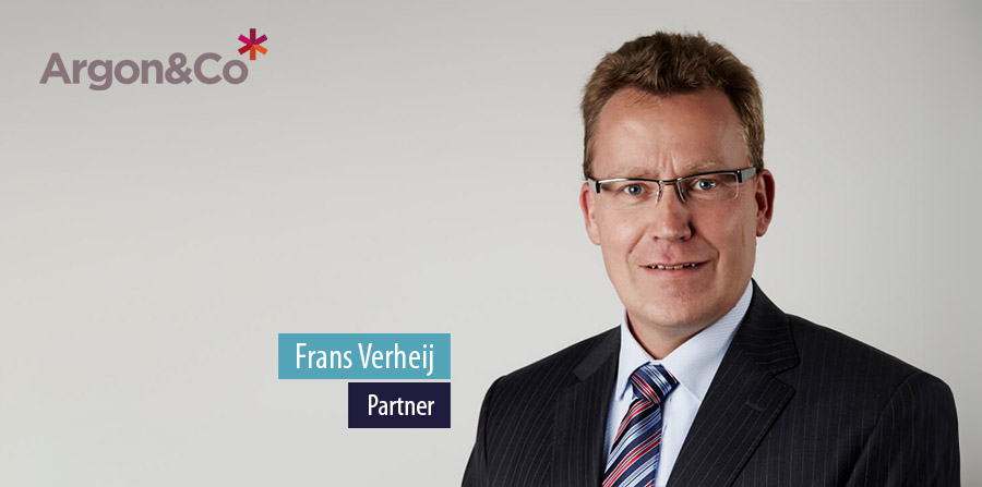 Frans Verheij is back at Argon & Co as a partner