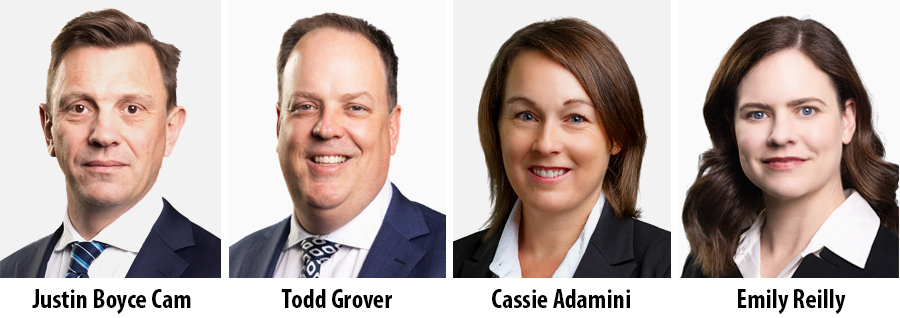 Justin Boyce Cam, Todd Grover, Cassie Adamini and Emily