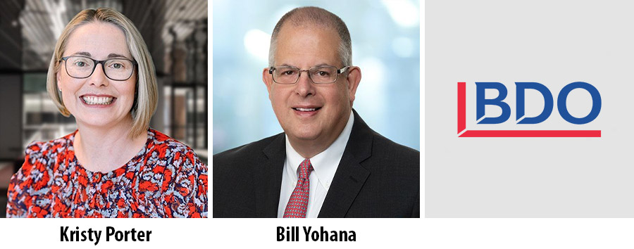 BDO adds former Big Four duo Bill Yohana and Kristy Porter as partners
