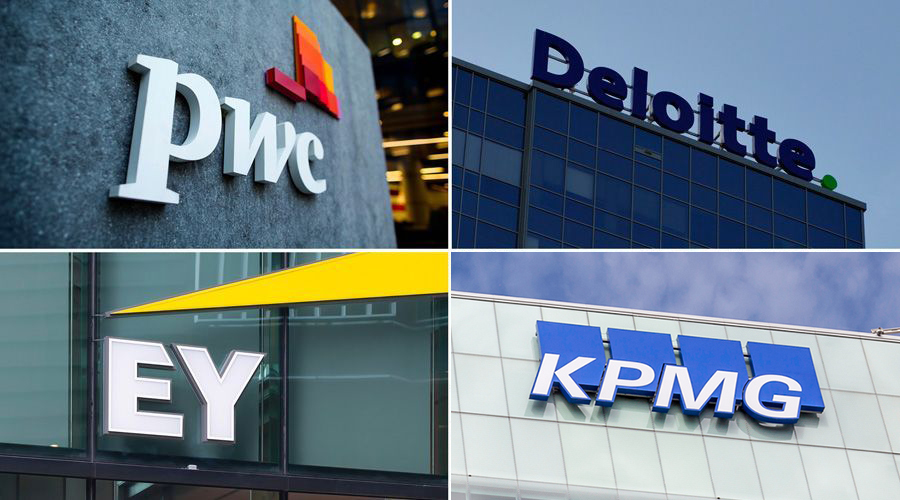 Covid-19 cost-cutting response of PwC, Deloitte, EY and KPMG