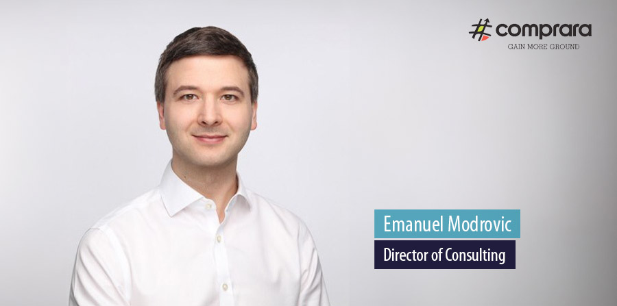 Emanuel Modrovic leads consulting practice of Comprara
