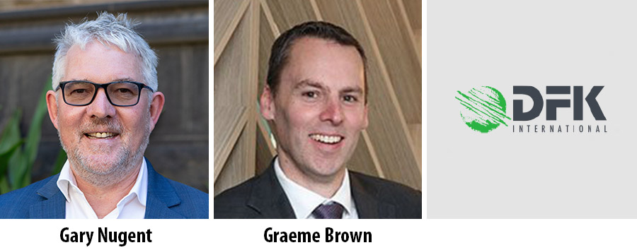 DFK appoints leaders Gary Nugent and Graeme Brown