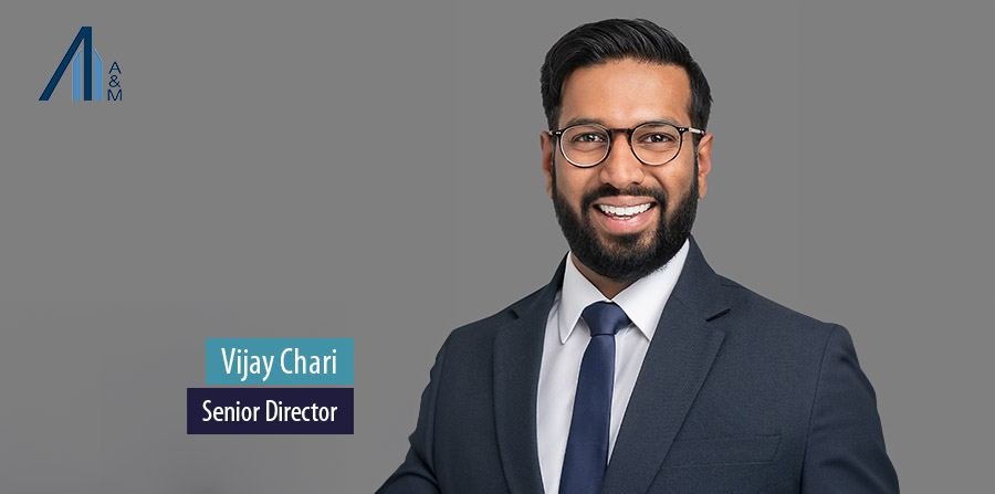 Vijay Chari joins Alvarez & Marsal in Melbourne team