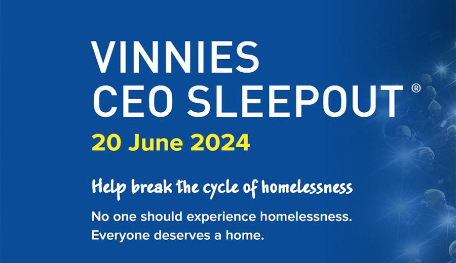 Consulting leaders help 2024 Vinnies CEO Sleepout raise millions