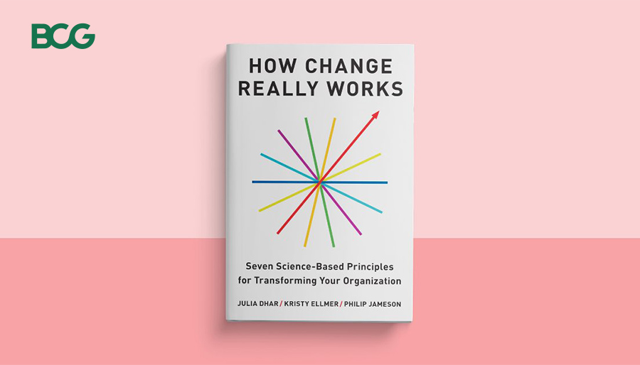 The book ‘How Change Really Works’ is a global bestseller on organisational change The book ‘How Change Really Works’ is a global bestseller on organisational change