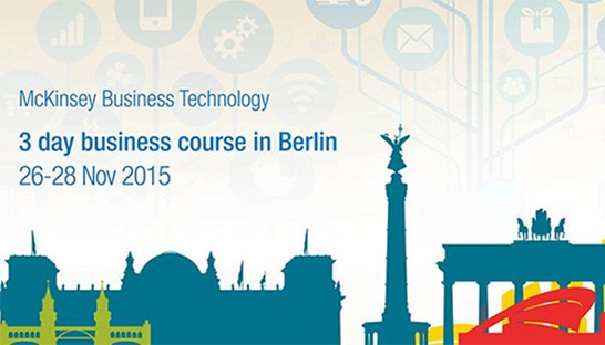 McKinsey & Co organises tech business course in Berlin