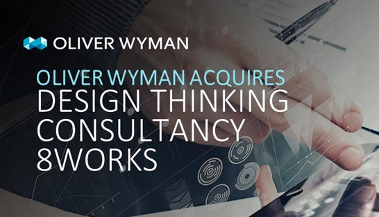 Oliver Wyman completes acquisition of design thinking consultancy 8works