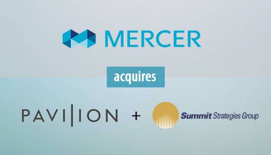 Mercer acquires investment consultancies Pavilion and Summit Strategies
