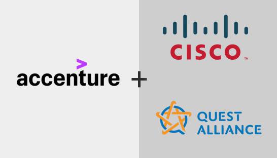 Accenture to partner with Cisco and Quest Alliance to offer digital training