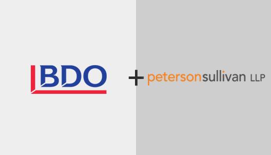 BDO USA acquires Seattle-based Peterson Sullivan LLP