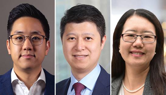 James Yang, Ping Yi and Simon Sun join Bain's Greater China partner team
