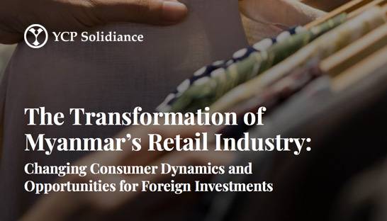Modern retail channels are gaining ground in Myanmar