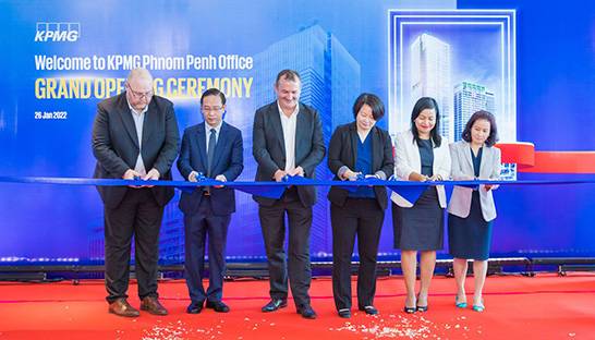 KPMG Cambodia relocates to new working office in Phnom Penh
