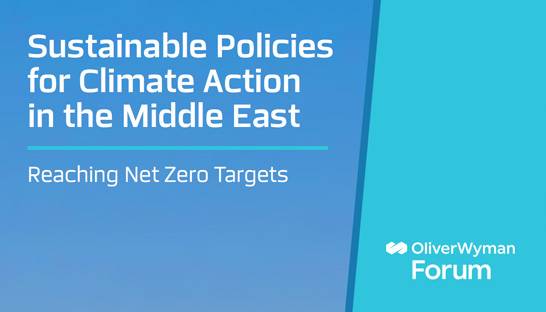 Middle East must slash CO2 emissions by 42% to meet 2030 target