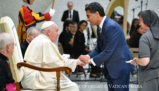Deloitte becomes first private company to be addressed by the Pope