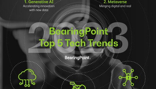 BearingPoint reveals top 5 technology trends for 2023
