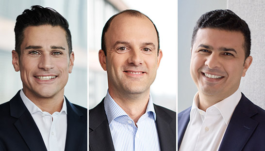 Inverto promotes trio to managing director level across offices