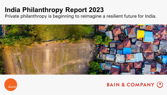 More private philanthropy is key to build India’s social sector
