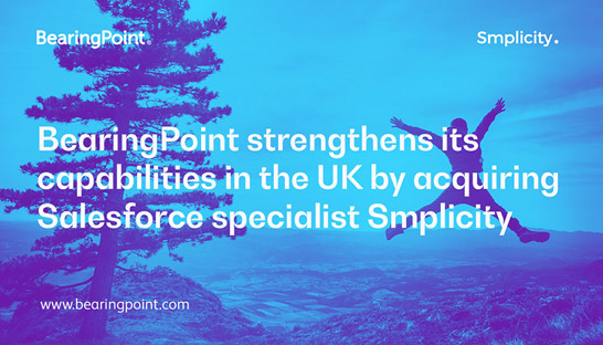 BearingPoint expands Salesforce capabilities with Smplicity