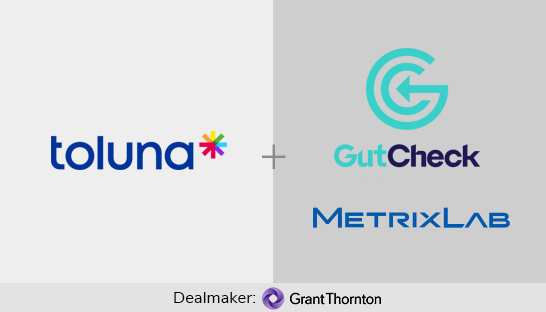 Grant Thornton supports two international deals for Toluna
