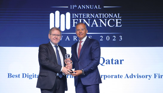 KPMG's Qatari consulting team wins digital transformation award